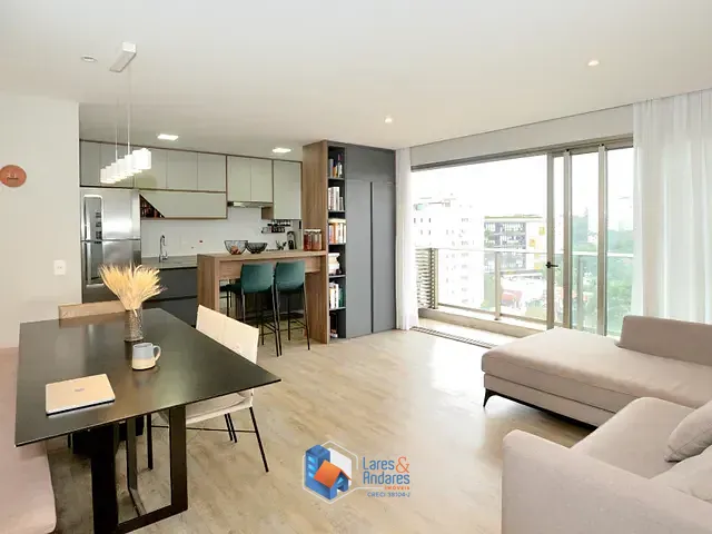 Apartamento com 55m² 1 quarto e 1 banheiro, à venda, no bairro Vila Madalena em São Paulo