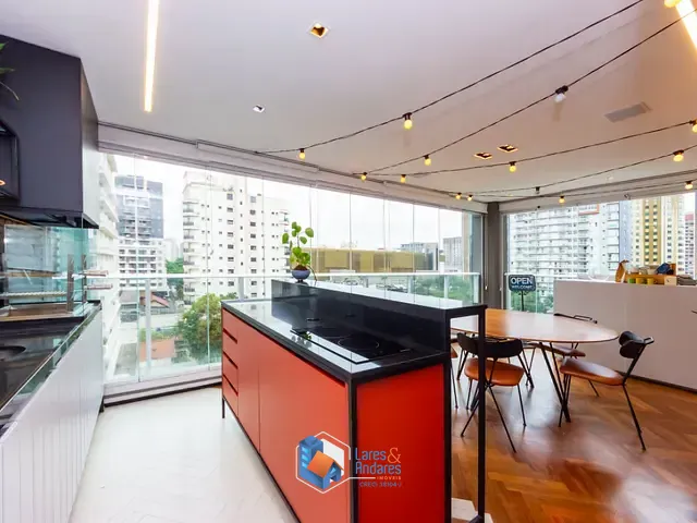 Apartamento com 95m² 2 quartos e 3 banheiros, à venda, no bairro Indianópolis em São Paulo