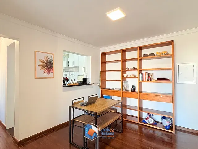 Apartamento com 58m² 2 quartos e 1 banheiro, à venda, no bairro Brooklin Paulista em São Paulo