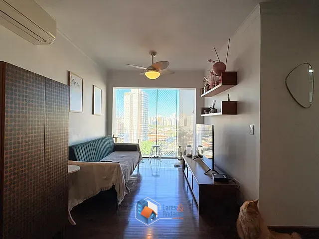 Apartamento com 58m² 2 quartos e 1 banheiro, à venda, no bairro Brooklin Paulista em São Paulo