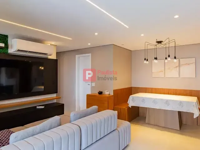 Apartamento com 115m² 2 quartos e 3 banheiros, à venda, no bairro Santo Amaro em São Paulo