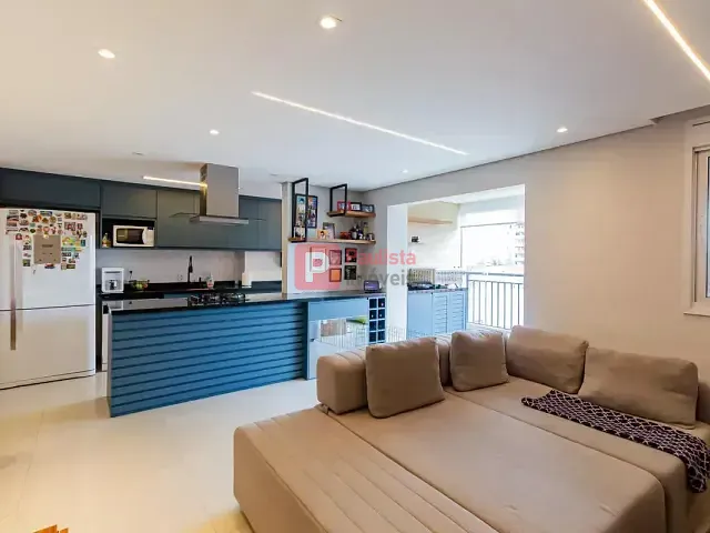 Apartamento com 115m² 2 quartos e 3 banheiros, à venda, no bairro Santo Amaro em São Paulo