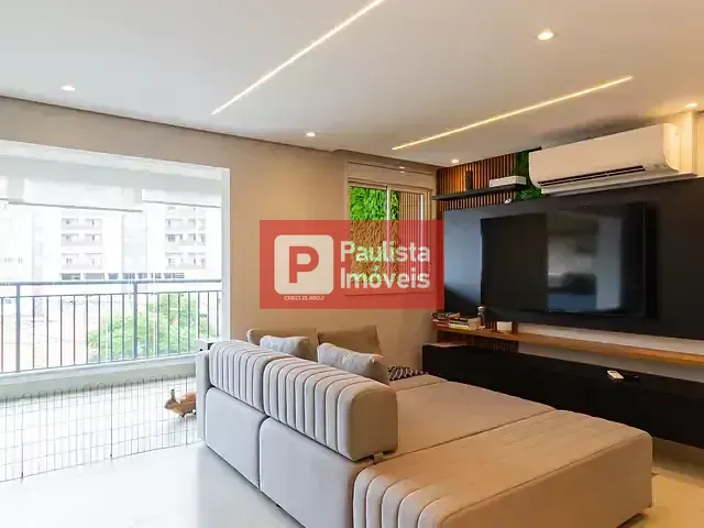 Apartamento com 115m² 2 quartos e 3 banheiros, à venda, no bairro Santo Amaro em São Paulo