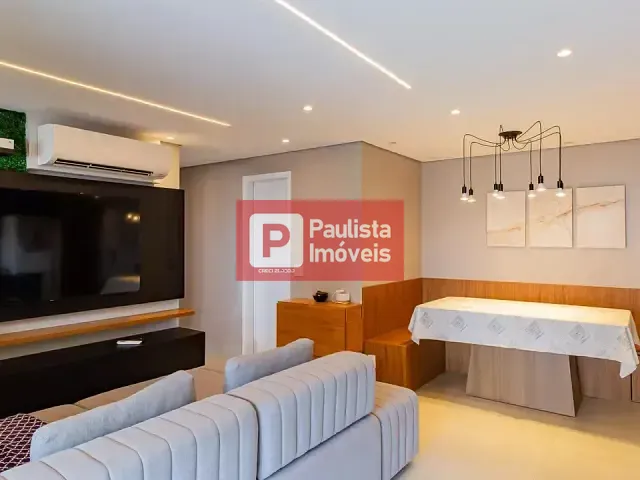 Apartamento com 115m² 2 quartos e 3 banheiros, à venda, no bairro Santo Amaro em São Paulo