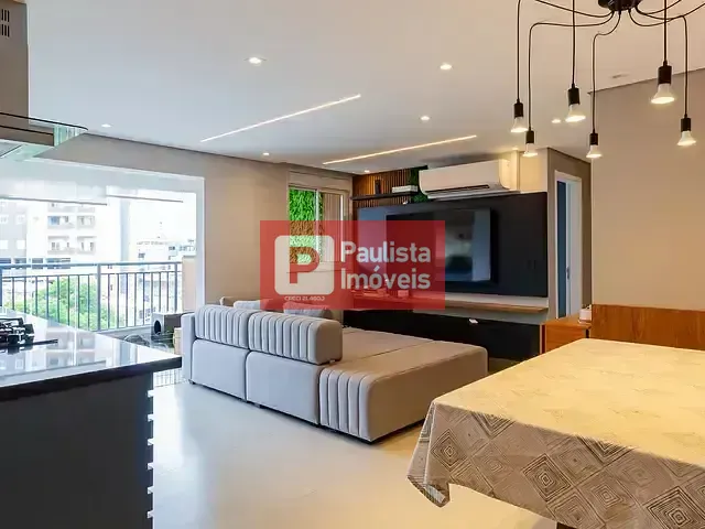 Apartamento com 115m² 2 quartos e 3 banheiros, à venda, no bairro Santo Amaro em São Paulo
