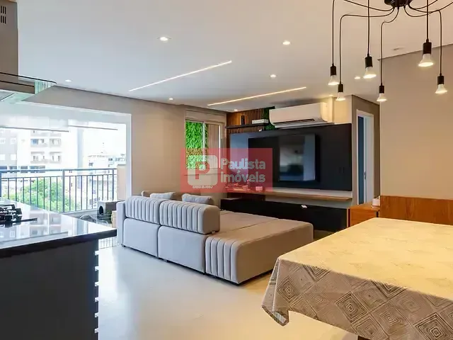 Apartamento com 115m² 2 quartos e 3 banheiros, à venda, no bairro Santo Amaro em São Paulo
