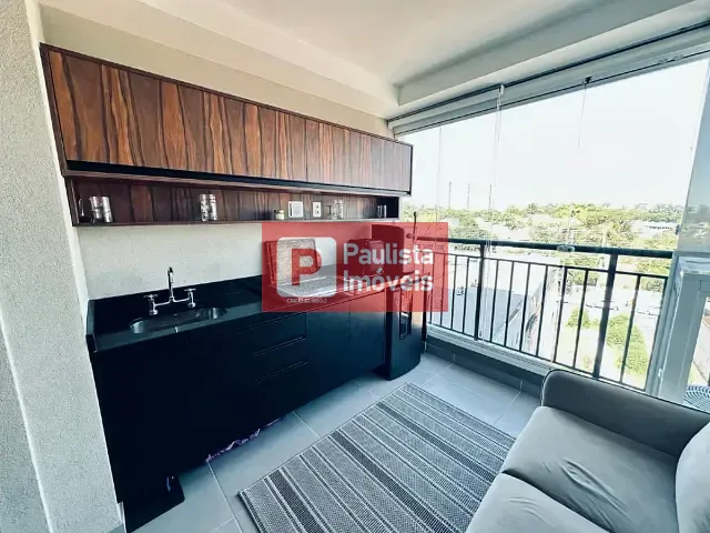 Apartamento 2 quartos e 2 banheiros, à venda, no bairro Santo Amaro em São Paulo
