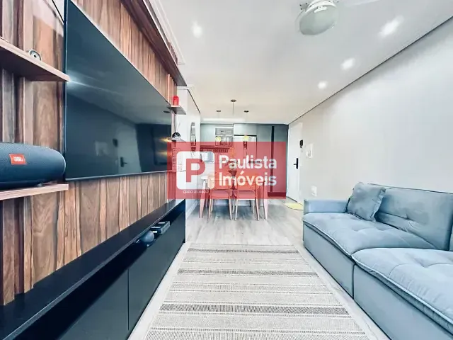 Apartamento 2 quartos e 2 banheiros, à venda, no bairro Santo Amaro em São Paulo