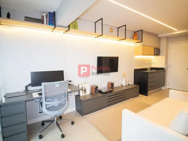 Apartamento com 33m² 1 quarto e 1 banheiro, à venda, no bairro Alto da Boa Vista em São Paulo