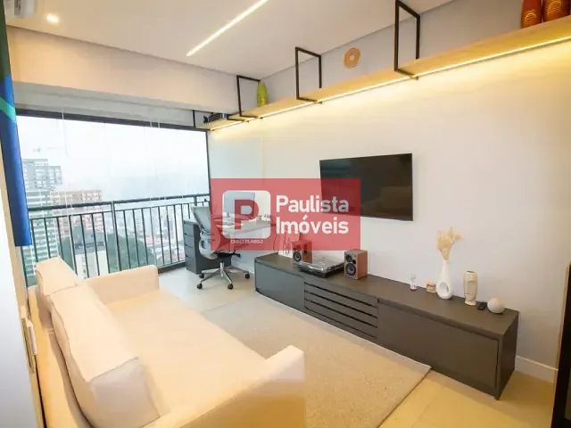 Apartamento com 33m² 1 quarto e 1 banheiro, à venda ou para alugar, no bairro Santo Amaro em São Paulo