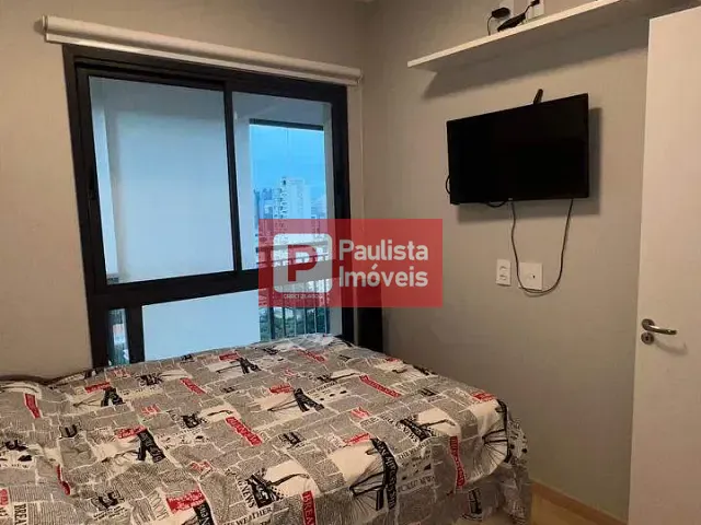 Apartamento com 33m² 1 quarto e 1 banheiro, à venda ou para alugar, no bairro Santo Amaro em São Paulo