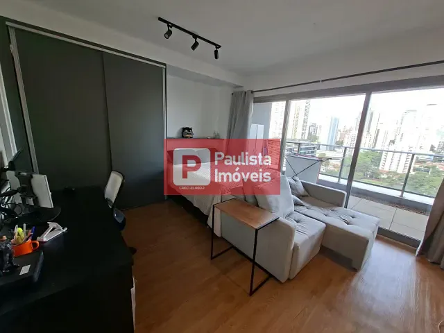 Apartamento com 100m² 1 quarto e 1 banheiro, para alugar, no bairro Brooklin Paulista em São Paulo