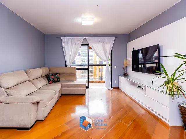 Apartamento com 129m² 4 quartos e 5 banheiros, à venda, no bairro Brooklin Paulista em São Paulo
