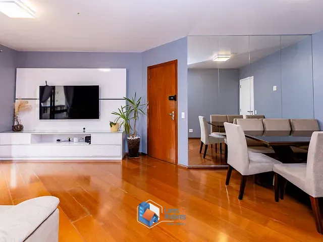 Apartamento com 129m² 4 quartos e 5 banheiros, à venda, no bairro Brooklin Paulista em São Paulo