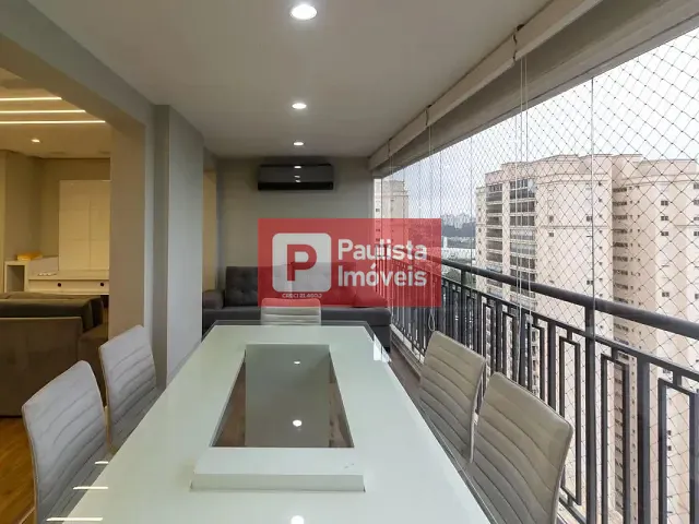 Apartamento com 133m² 3 quartos e 4 banheiros, para alugar, no bairro Jardim Campo Grande em São Paulo