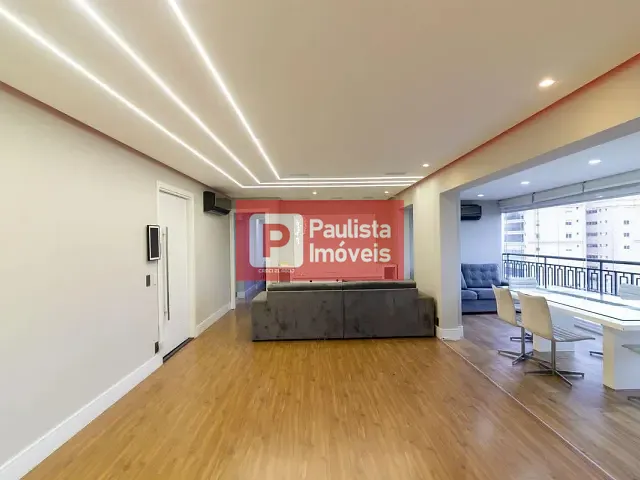 Apartamento com 133m² 3 quartos e 4 banheiros, para alugar, no bairro Jardim Campo Grande em São Paulo