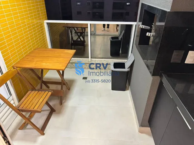Apartamento com 81m² 2 quartos e 2 banheiros, para alugar, no bairro Gleba Palhano em Londrina