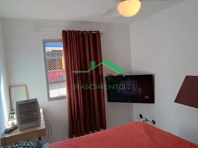 Apartamento com 49m² 2 quartos e 1 banheiro, à venda ou para alugar, no bairro Taboão em São Bernardo do Campo