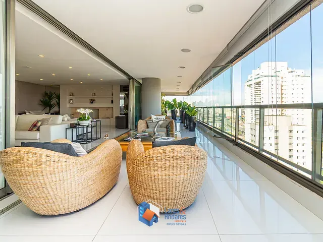 Apartamento com 485m² 4 quartos e 5 banheiros, à venda, no bairro Campo Belo em São Paulo