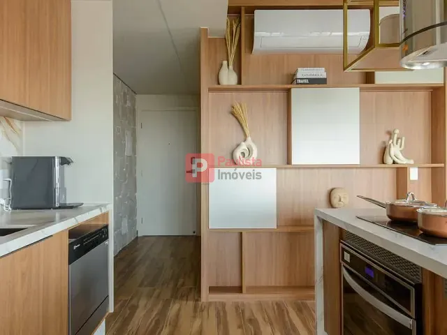 Apartamento com 62m² 1 quarto e 2 banheiros, para alugar, no bairro Cidade Monções em São Paulo