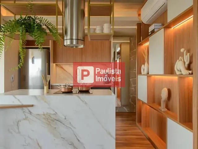 Apartamento com 62m² 1 quarto e 2 banheiros, para alugar, no bairro Cidade Monções em São Paulo