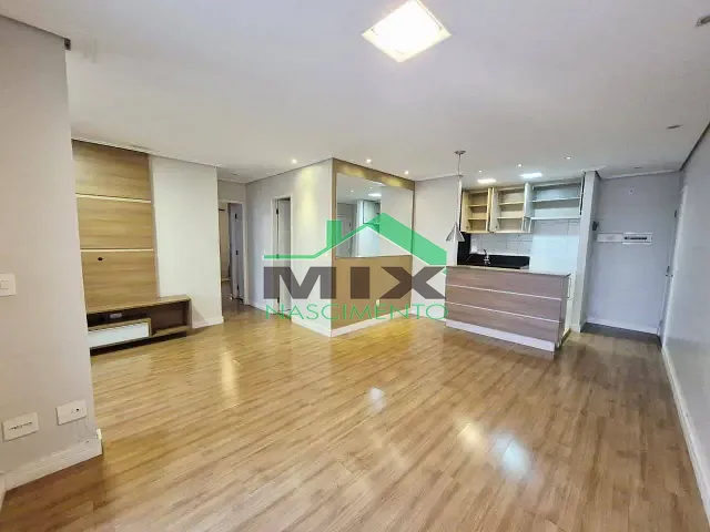Apartamento com 76m² 2 quartos e 1 banheiro, para alugar, no bairro Taboão em São Bernardo do Campo