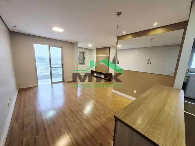 Apartamento com 76m² 2 quartos e 1 banheiro, para alugar, no bairro Taboão em São Bernardo do Campo