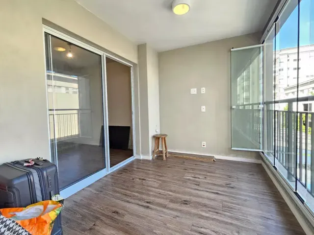 Foto do Apartamento - Apartamento para venda e locação, com 2 suíte, cozinha americana  2 vagas na garagem , 3 banheiros, lazer de condomínio clube, Santo Amaro, São Paulo, SP | Paulista Imóveis