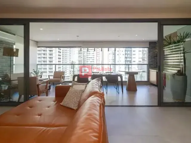 Apartamento 3 quartos e 5 banheiros, à venda ou para alugar, no bairro Brooklin Paulista em São Paulo