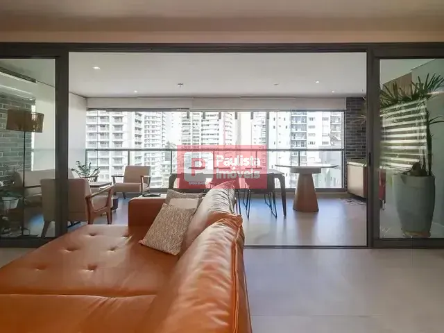 Apartamento 3 quartos e 5 banheiros, à venda ou para alugar, no bairro Brooklin Paulista em São Paulo