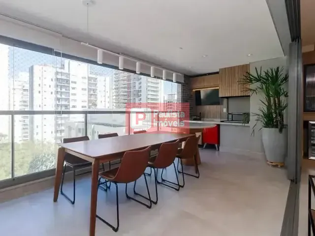 Apartamento 3 quartos e 5 banheiros, à venda ou para alugar, no bairro Brooklin Paulista em São Paulo