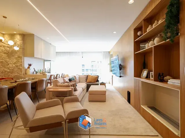 Apartamento com 125m² 3 quartos e 5 banheiros, à venda, no bairro Campo Belo em São Paulo