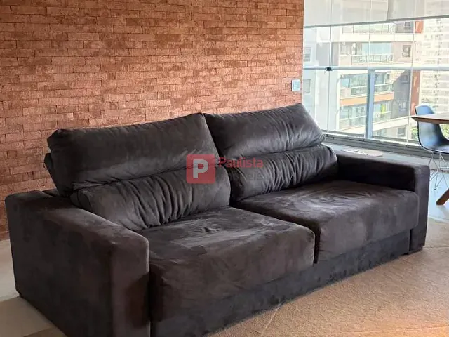 Apartamento 1 quarto e 2 banheiros, à venda, no bairro Brooklin Paulista em São Paulo
