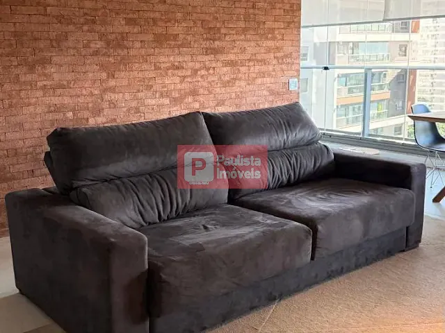 Apartamento 1 quarto e 2 banheiros, à venda, no bairro Brooklin Paulista em São Paulo