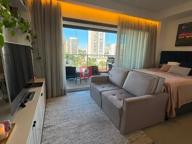 Apartamento 1 quarto e 1 banheiro, à venda, no bairro Brooklin Paulista em São Paulo
