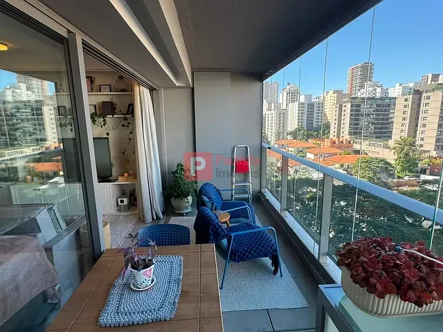 Apartamento 1 quarto e 1 banheiro, à venda, no bairro Brooklin Paulista em São Paulo