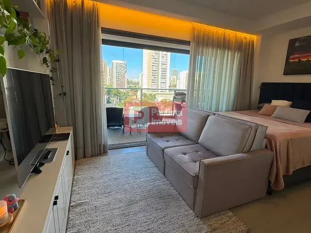 Apartamento 1 quarto e 1 banheiro, à venda, no bairro Brooklin Paulista em São Paulo
