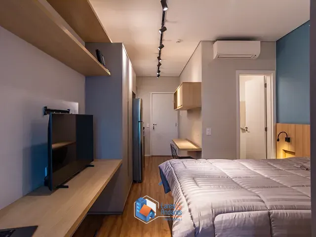 Apartamento com 25m² 1 quarto e 1 banheiro, à venda, no bairro Pinheiros em São Paulo