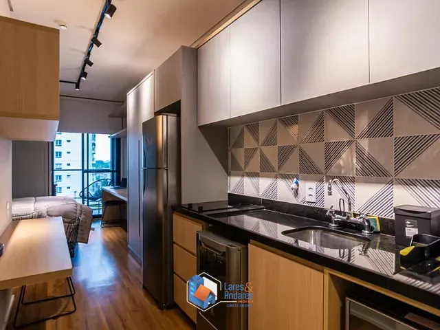 Apartamento com 25m² 1 quarto e 1 banheiro, à venda, no bairro Pinheiros em São Paulo