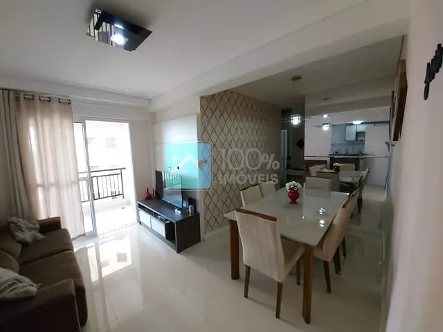Apartamento com 63m² 2 quartos e 2 banheiros, à venda, no bairro Parque Residencial Aquarius em São José dos Campos