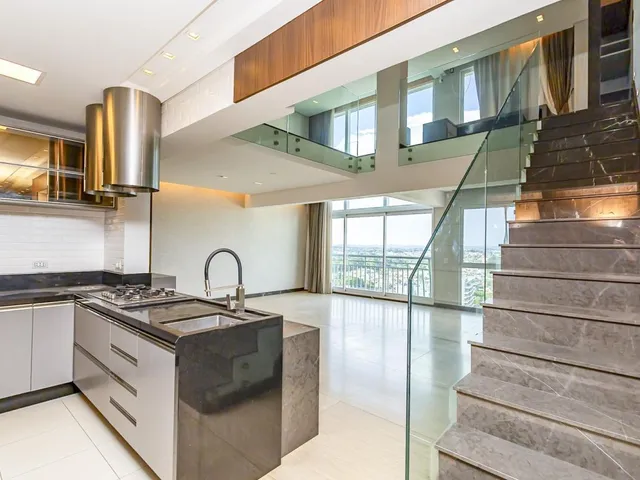 Apartamento 4 quartos e 5 banheiros, para alugar, no bairro Ecoville em Curitiba