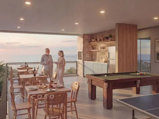 Apartamento com 90m² 3 quartos e 3 banheiros, à venda, no bairro Enseada em Ubatuba