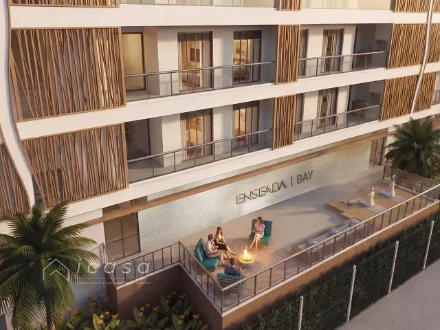 Apartamento com 90m² 3 quartos e 3 banheiros, à venda, no bairro Enseada em Ubatuba