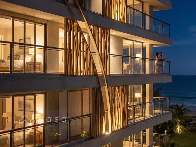 Apartamento com 90m² 3 quartos e 3 banheiros, à venda, no bairro Enseada em Ubatuba