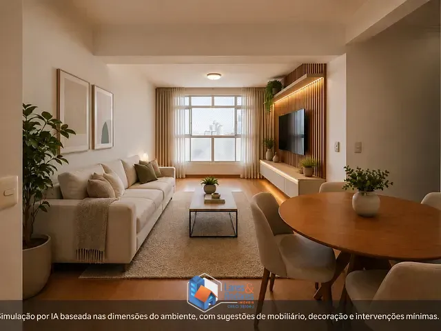 Apartamento com 73m² 2 quartos e 1 banheiro, à venda, no bairro Mirandópolis em São Paulo