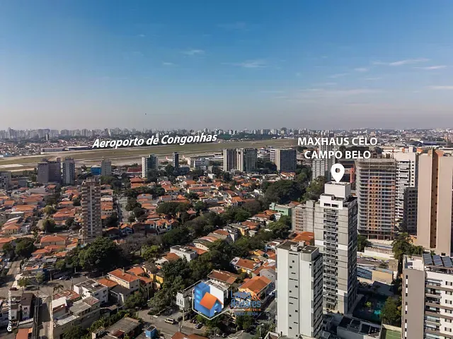 Apartamento com 1800m² 1 quarto e 1 banheiro, à venda, no bairro Campo Belo em São Paulo