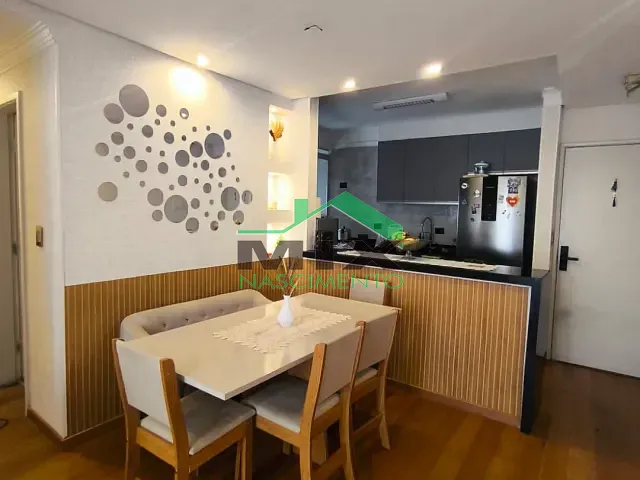 Apartamento com 70m² 3 quartos e 1 banheiro, à venda, no bairro Taboão em São Bernardo do Campo