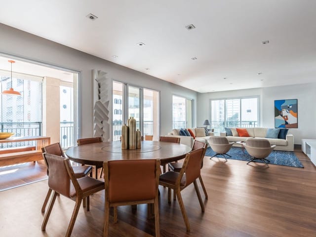 Apartamento 4 quartos e 6 banheiros, à venda, no bairro Jardim Paulista em São Paulo