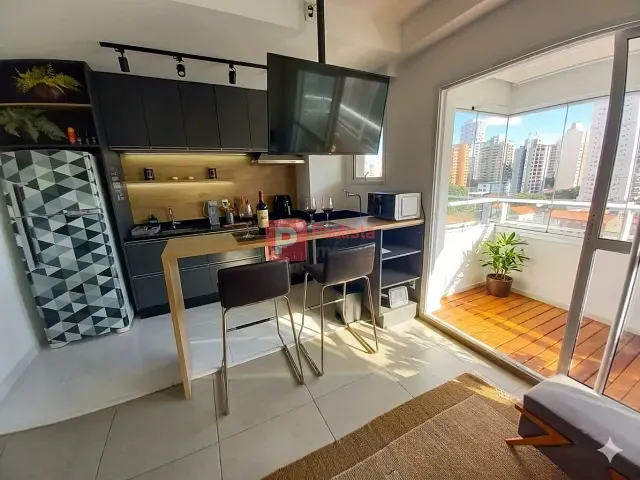 Apartamento 1 quarto e 1 banheiro, para alugar, no bairro Brooklin Paulista em São Paulo