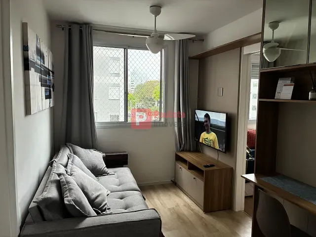 Apartamento 2 quartos e 1 banheiro, para alugar, no bairro Santo Amaro em São Paulo